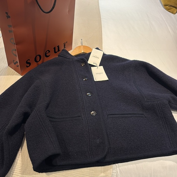 soeur Jackets & Blazers - Soeur wool jacket vest new with tags
